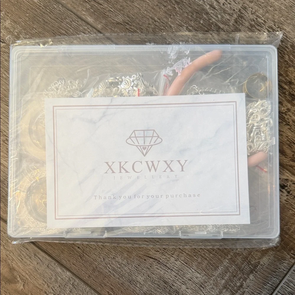 DIY Jewelry Craft Kit with Pink Handled Pliers
